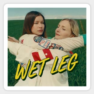 Wet Leg Lock Sticker